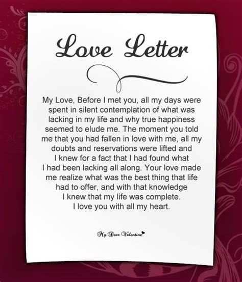 Write The Best Love Letter For Her Or Him By Zeemessage