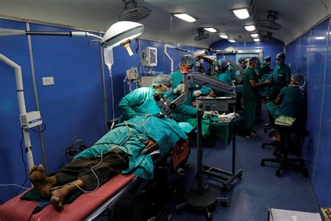 Hope Trundles Into Remote Hamlets On Indias Hospital Train News India Times