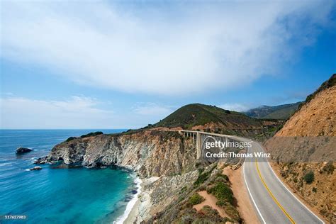Highway 1 Near Big Sur High Res Stock Photo Getty Images