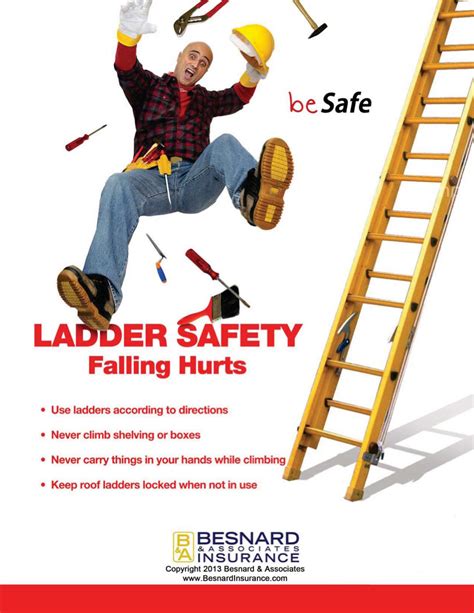 Ladder Safety Poster Safety Posters Health And Safety Vrogue Co