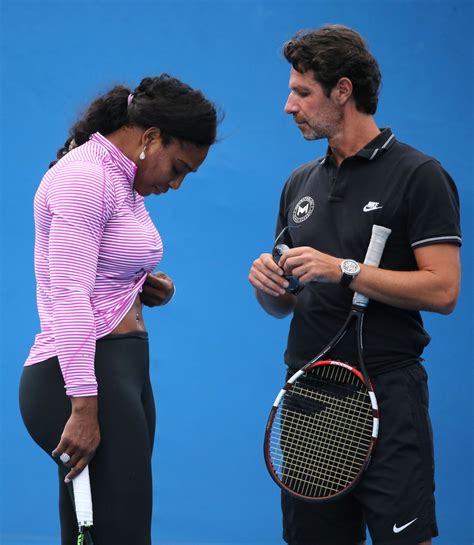 Open tennis tournament during her match against by francesca gariano. Serena Williams and Patrick Mouratoglou Photos Photos ...