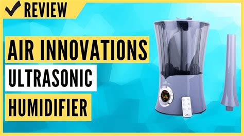 Air Innovations Clean Mist Ultrasonic Humidifier Review Youtube