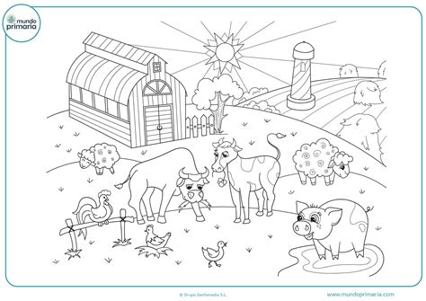 Sintético Dibujos de paisajes con animales y plantas para colorear Regalosconfoto mx