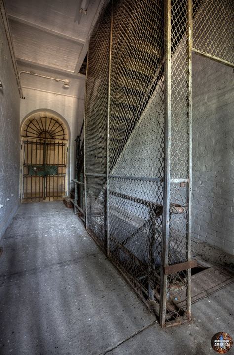 Stairwell Holmesburg Prison Philadelphia Pa Abandoned America By