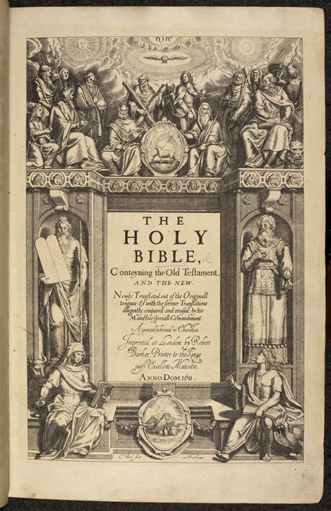 King James Bible The British Library