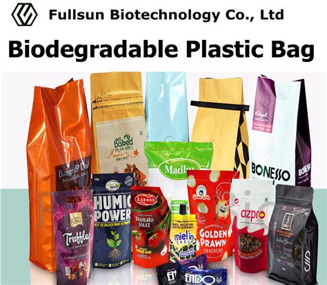 China 100 Fully Biodegradable Plastic Food Packaging Composite Handbag