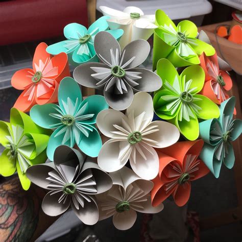 May 26, 2021 · below, we've gathered intel from heather wiese alexander, a modern etiquette expert, and jordan kentris, a graphic designer, on how to decode rsvp etiquette and fill out an rsvp card properly. Custom Paper Origami Flower Bouquet Made to Order | Etsy ...