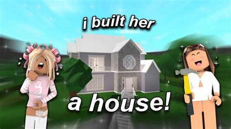 Building My Fan A House In Bloxburg Youtube