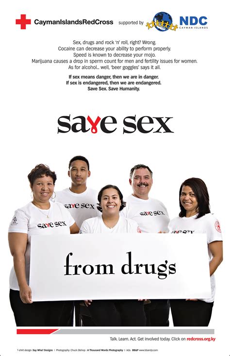 save sex from drugs advertorial ⋆ national drug council cayman islands