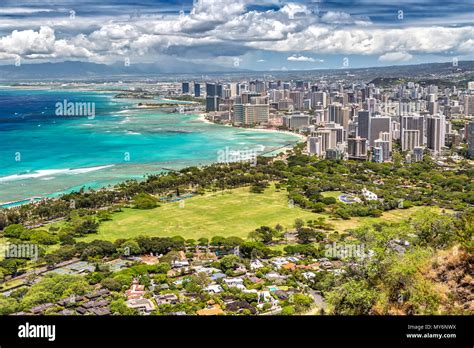 Honolulu Aerial Hi Res Stock Photography And Images Alamy