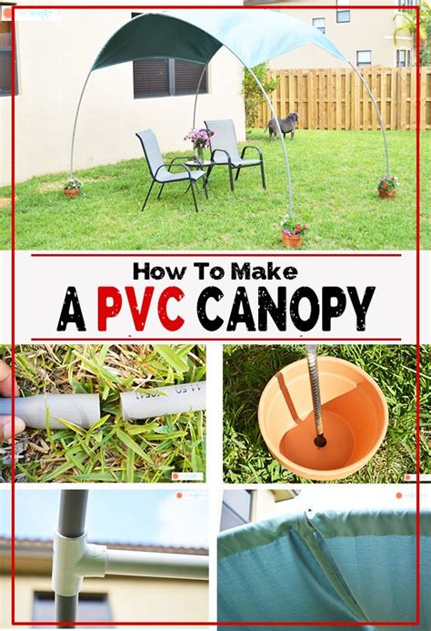 Learn How To Make A Canopy With Pvc Pipe This Easy Diy Pvc Canopy