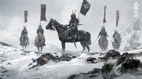 Download Banner Horse Warrior Fantasy Samurai Fantasy Warrior Hd