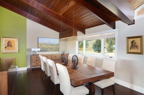 Contemporary Ranch Contemporary Dining Room Calgary By Bruce