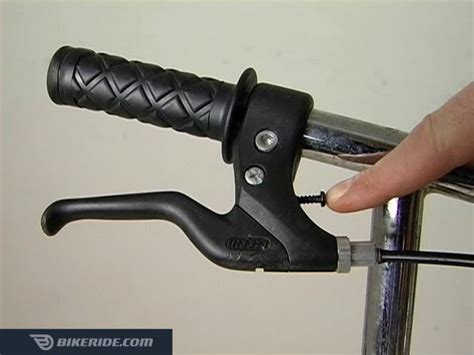 You can tighten the cable by turning the barrel adjuster at the top of the caliper. How to Adjust Your Child's 1st Hand Brake (with Video ...