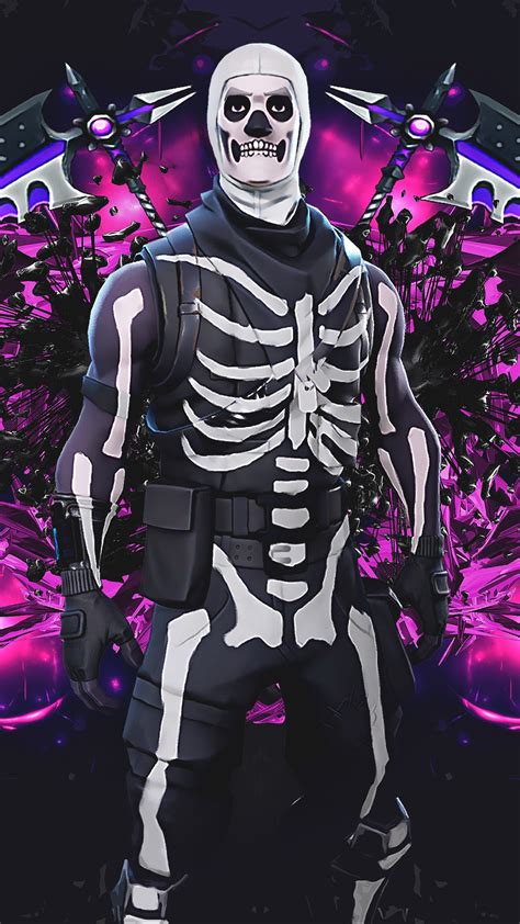 Fortnite Fortnite Battle Royale Video Game Skull Trooper 4k Hd