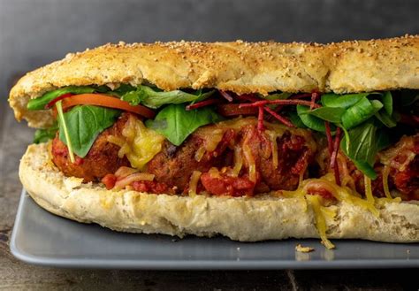 Subway tuna recipe (copycat recipe). Meatball Sandwich, mit selbstgebackenem Subway Brot ...