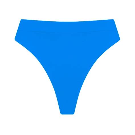 Royal Blue Bikini Bottoms High Waisted Ark Swimwear