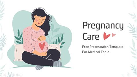 Pregnancy Care Presentation Free Medical Ppt Templates