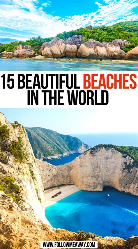15 Beautiful Beaches In The World Beautiful Places To Visit Pretty