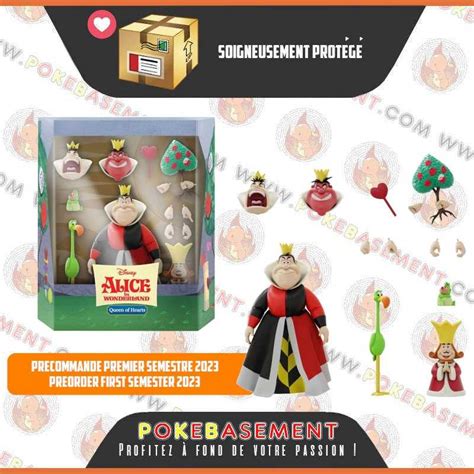 Figurine Super7 Disney Ultimates Alice In Wonderland Queen Of Hearts