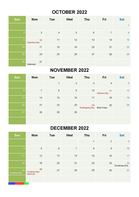 Printable December 2022 Monthly Calendar September Calendar 2022