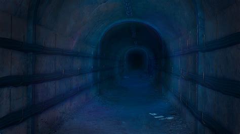 Dark Tunnel With Light Hd Wallpaper Achtergrond