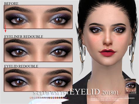 Sims 4 Eyelid Downloads Sims 4 Updates