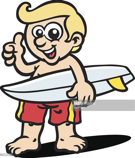 Surfer Dude High Res Vector Graphic Getty Images