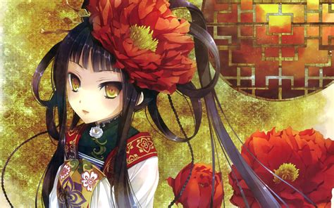Original Characters Anime Anime Girls Kimono Wallpapers Hd Desktop