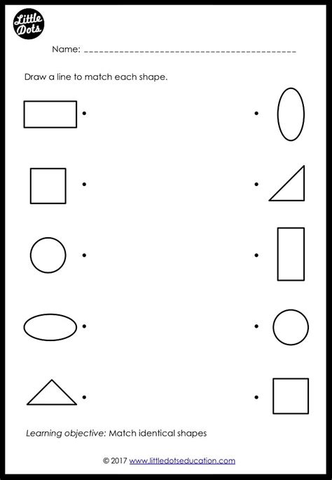 Here are some lesson ideas to inspire you. Preschool Shapes Matching Worksheets and Activities