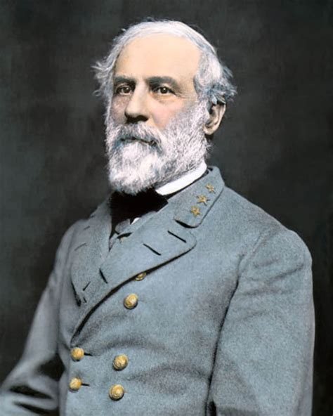 General Robert E Lee American Civil War 8x10 Hand Color Etsy