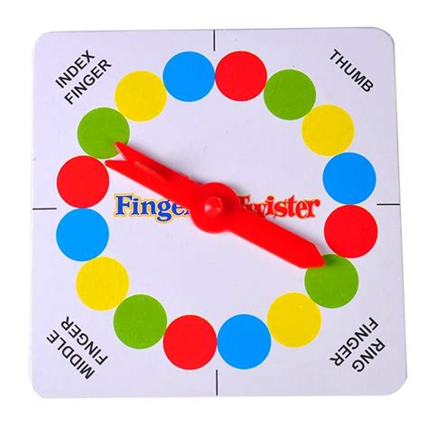 Twister Spinner Printable