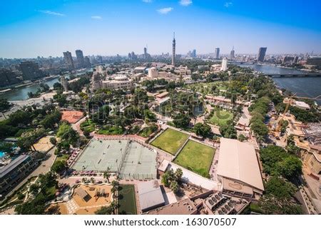 Cairo tower is minutes away. Zamalek Island Sunny Morningsunny Zamalekzamalek Cairo ...