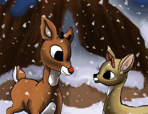 Rudolph And Clarice Animated Christmas Christmas Pictures Rudolph Christmas