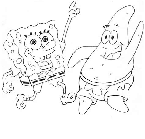 Dibujos De Bob Esponja 33534 Dibujos Animados Para Colorear Images