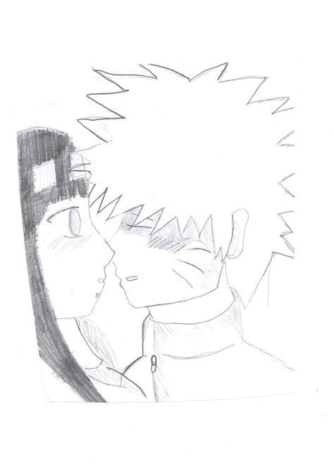 Hinata And Naruto Kissing By Boss1500 On Deviantart