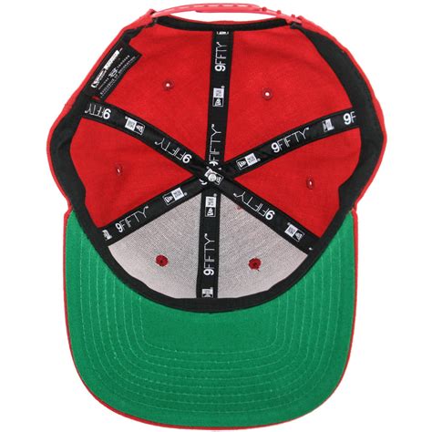New Era 9fifty Plain Blank Snapback Hat Original Uniform Cap Black Navy Red