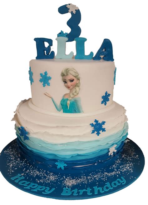 Elsa Frozen Birthday Cake Cb Nc197 Cake Boutique