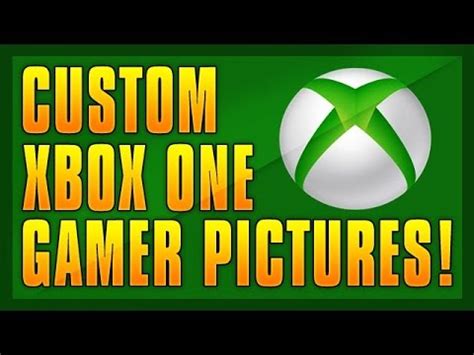 Download, share or upload your own one! HOW TO CUSTOMIZE XBOX ONE GAMERPIC APRIL 2017 - YouTube
