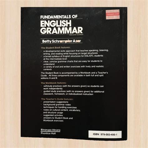 LebihNyaman Buku Fundamental Of English Grammar 2nd Edition Edisi