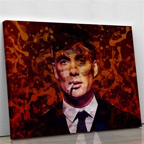 Peaky Blinders Tommy Shelby Canvas Print Canvas Art Rocks