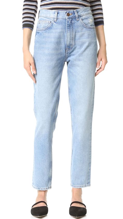 Lyst Mih Jeans Mimi High Rise Skinny Jeans In Blue
