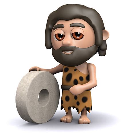 50 Caveman Inventing The Wheel Stock Photos Pictures And Royalty Free