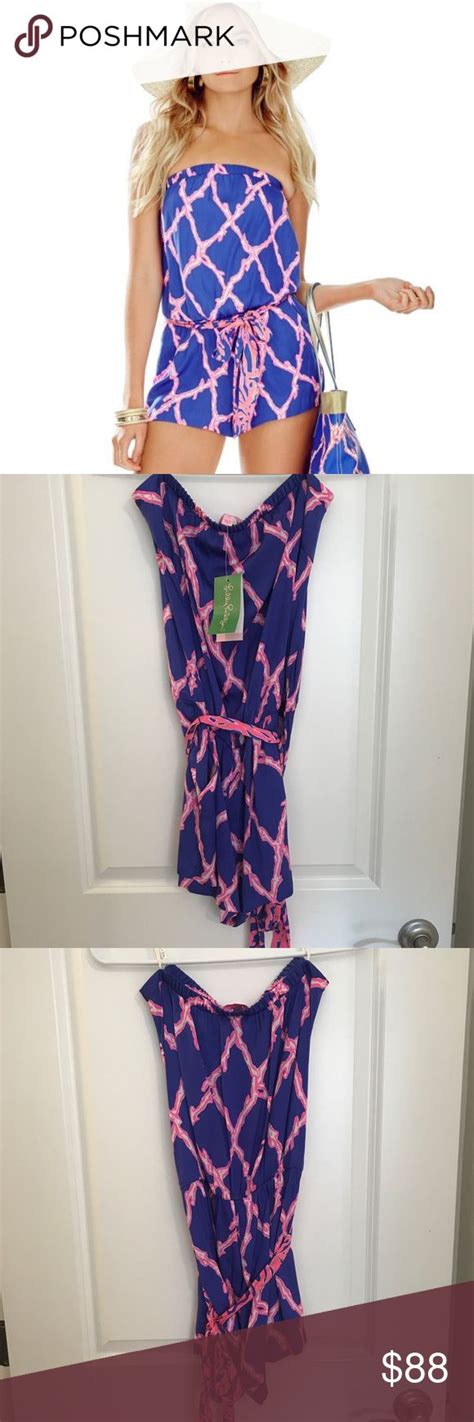 🌴 Lilly Pulitzer Ritz Romper Nwt Lilly Pulitzer Rompers Clubwear