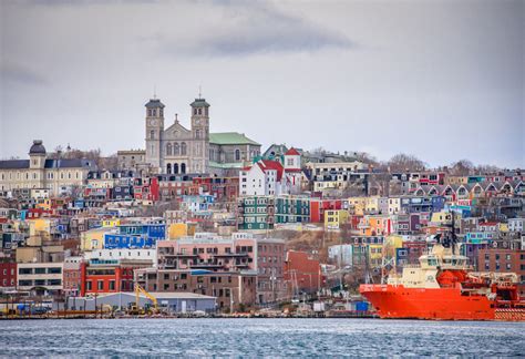 Downtown St Johns In Newfoundland Image Free Stock Photo Public