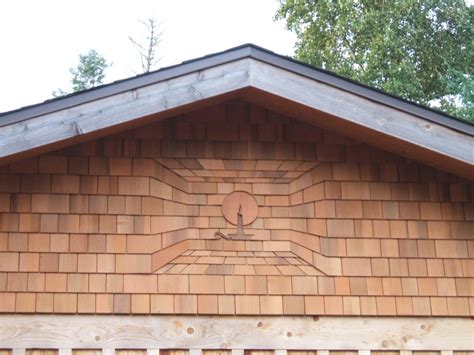 Silhouette shingle custom patterns cedar shingle siding patterns patterns are the easiest way to incorporate a design into your cedar shingle cedar shingle siding products the durable, attractive, affordable prestained cedar panel siding! Red Cedar Shakes & Shingle Gallery