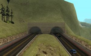 I put weapon pickup at shady cabin to help when needed beware shocking growl of big foot included (in normal sound not too loud) Bayside Tunnel - Grand Theft Wiki, the GTA wiki