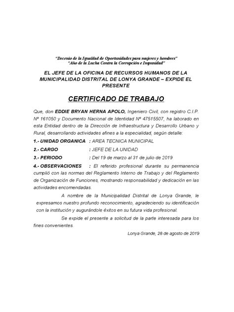 Certificado Brayan Pdf Esfera Pública Gobierno