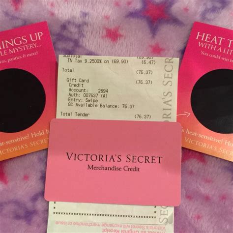 Victorias Secret T Card Balance