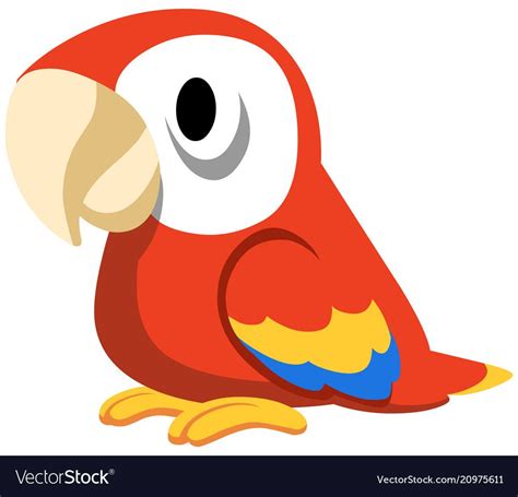 Parrot Design Royalty Free Vector Image Vectorstock Vector Images